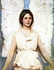Angel Canvas Paintings - Angel
